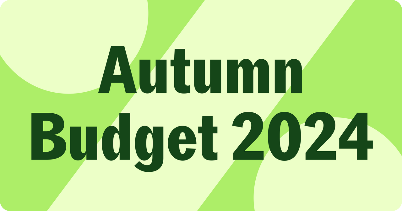 Autumn budget 2024