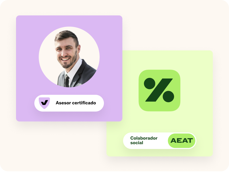 Un asesor certificado por Taxfix y la garantía de ser colaborador social de la AEAT
