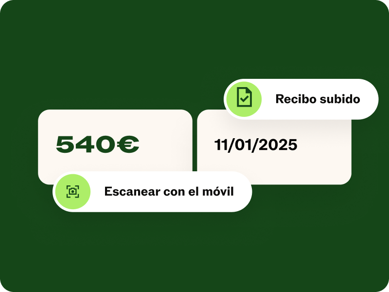 Escanea tus recibos con un programa de contabilidad para autónomos