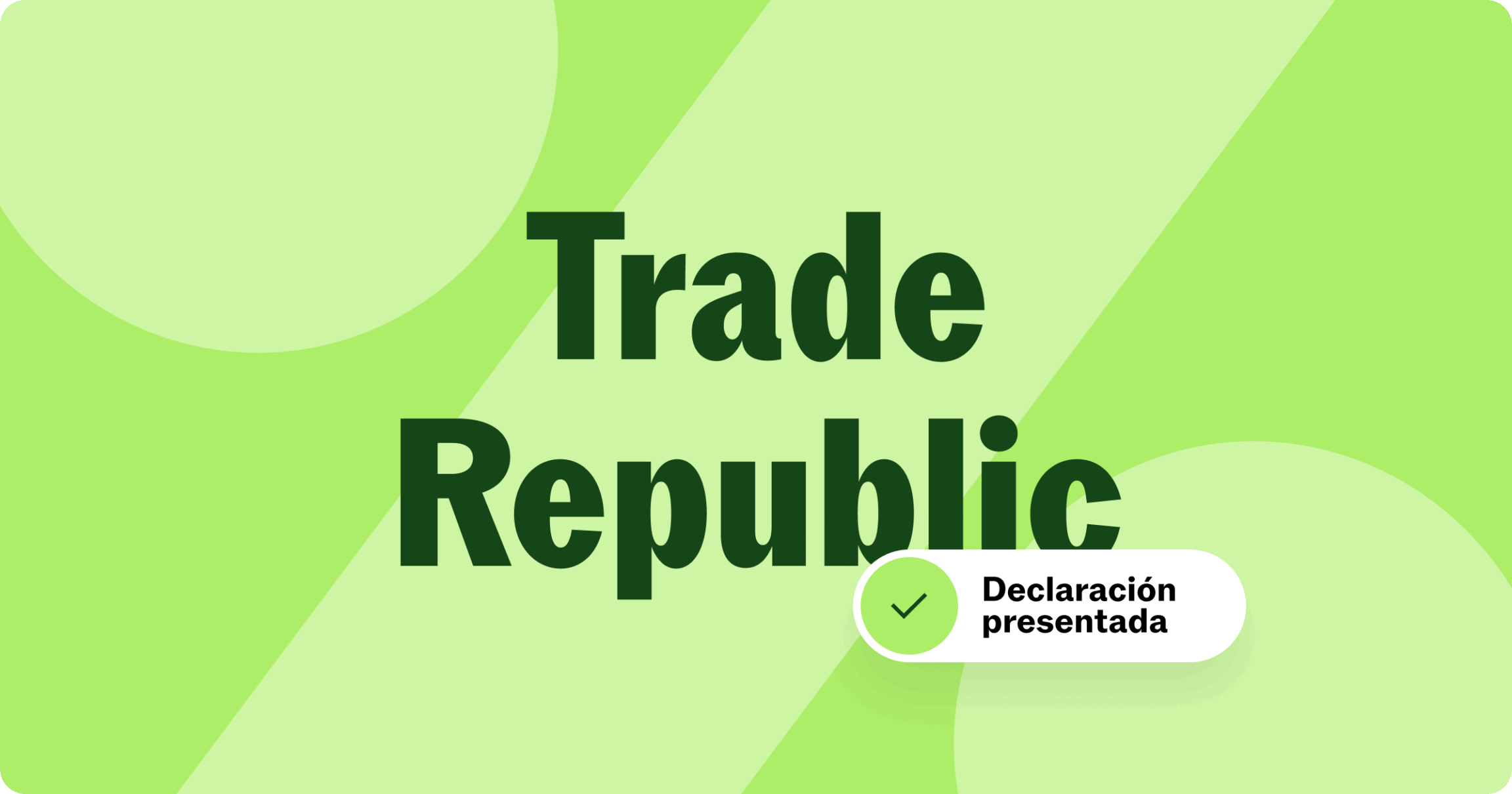 Declarar intereses de Trade Republic