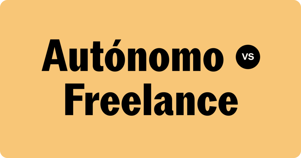 Diferencias entre freelance y autónomo
