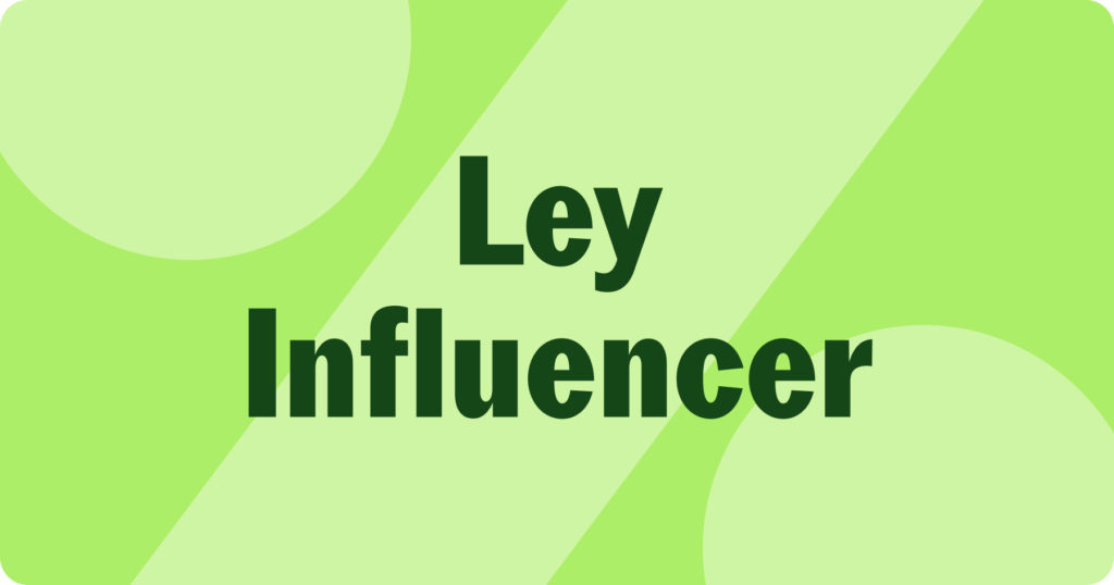 Qué es la ley influencer