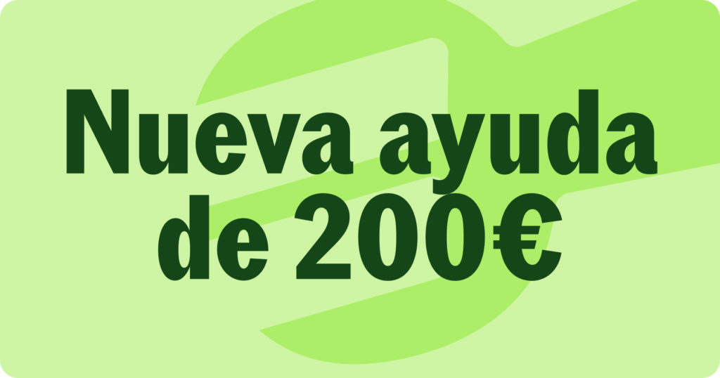 Nueva ayuda de 200€