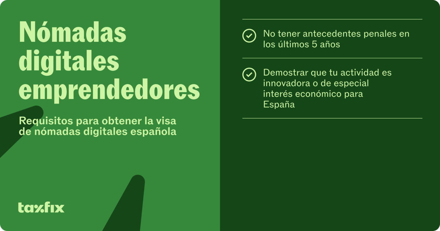 Requisitos de la nueva visa española para nómadas digitales emprendedores