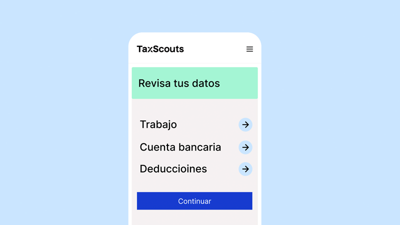 Revisa tus datos