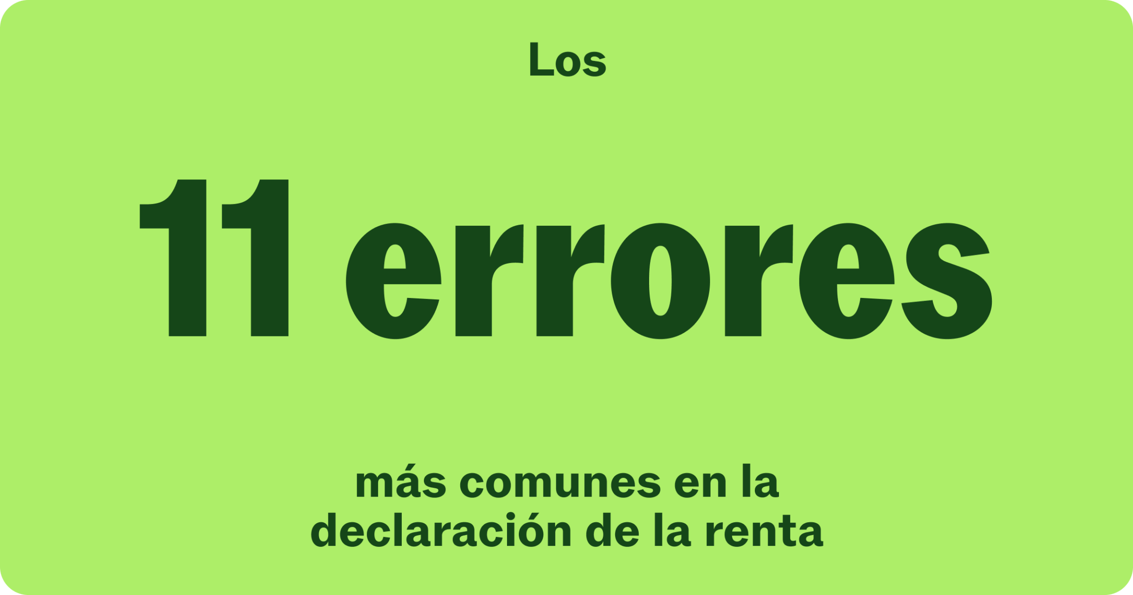 11 errores en la declaración de la renta que son un clásico