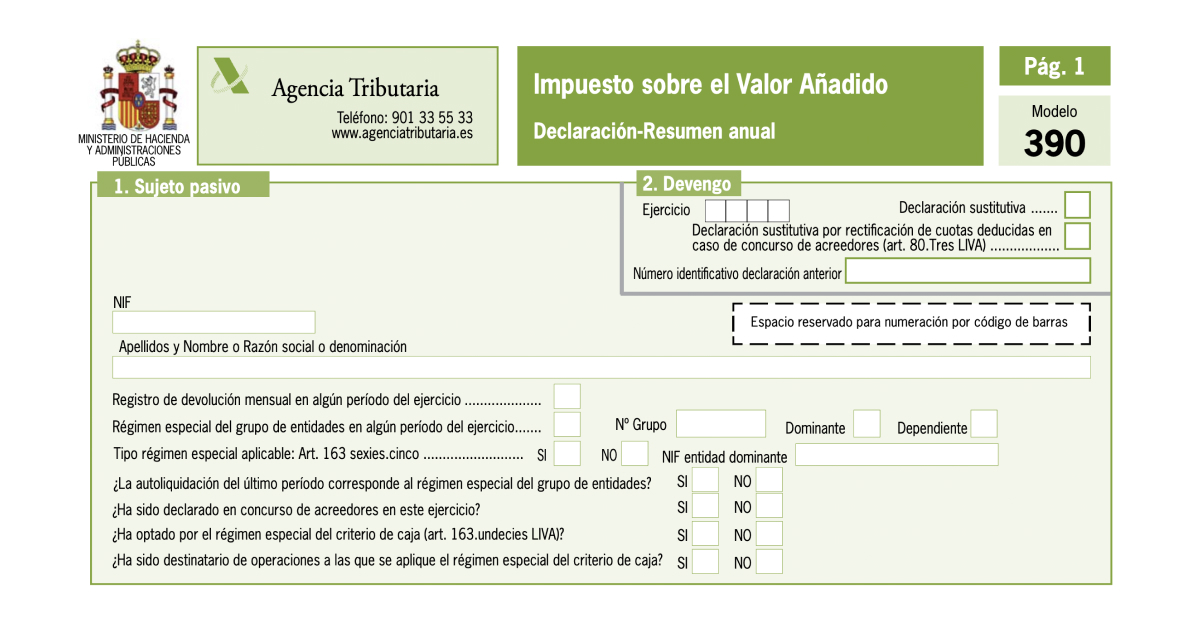 Ejemplo del modelo 390