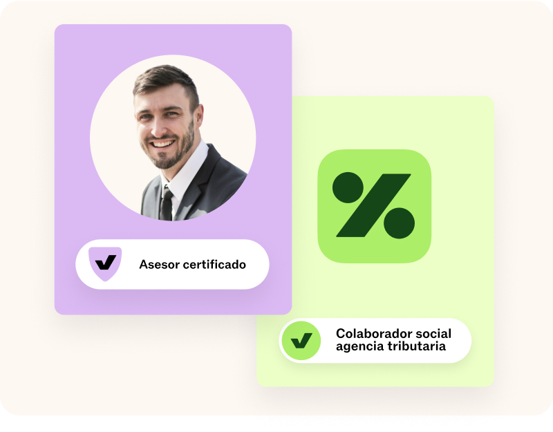 Un asesor certificado por Taxfix y la garantía de ser colaborador social de la AEAT